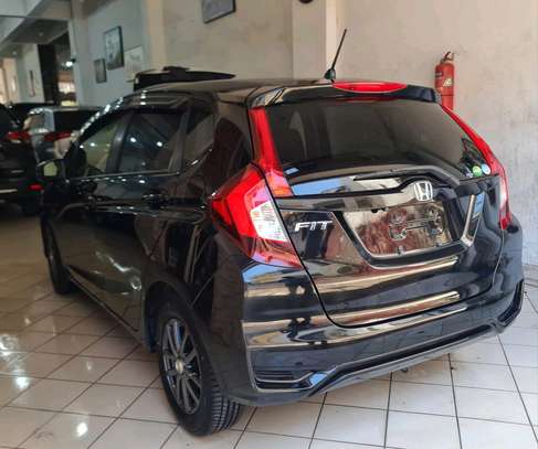 Honda fit Black non hybrid 1300cc 2018 image 3