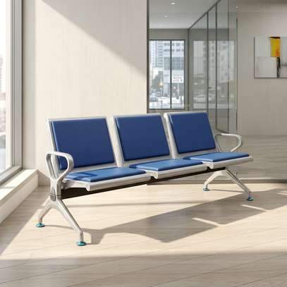 Office Bench; 3 Link Heavy Duty Waiting Bench image 7