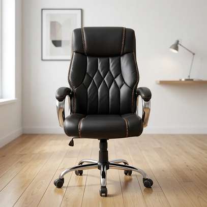 Faux Leather Managerial Chair image 6