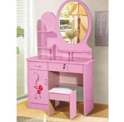 Modern Unlighted Wooden Dressing Mirror image 9
