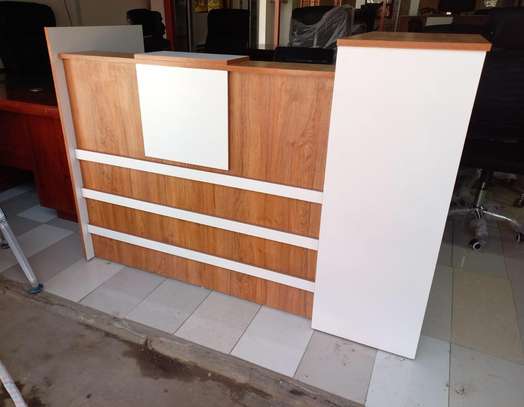 1.8m Wooden Front Office Reception Desk image 11
