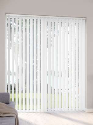 Blinds; Vertical Home Office Curtain Blinds image 11