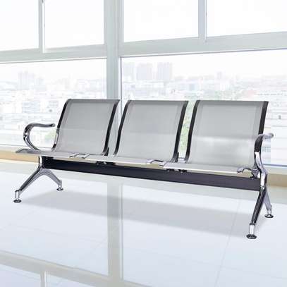 3 Seater Non Padded Waiting Bench image 12