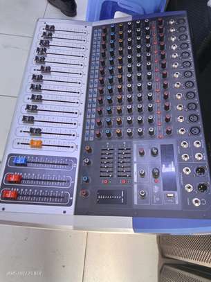 Professional Audio Mixer Multi-Channel XLR Inputs image 2