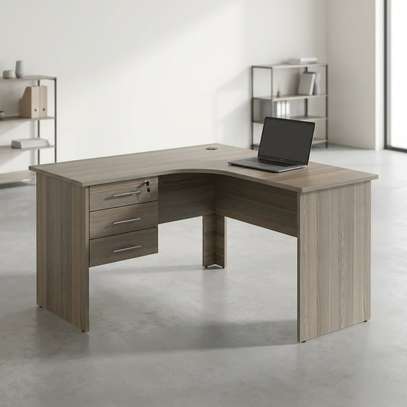 Study Desks: 1.4M Curved Home Office Study Desk In Keroka image 6