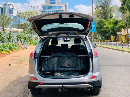 Toyota RAV4 hybrid silver color fully loaded 2019 image 2