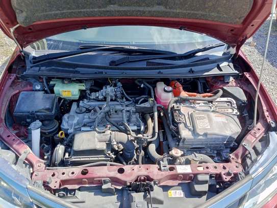Toyota fielder WxB hybrid Maroon 2018 image 6