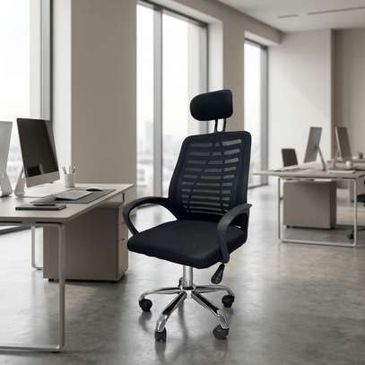 High-Back Ergonomic Mesh Office image 2