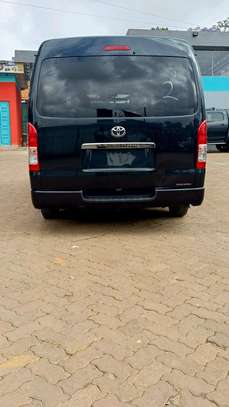 Toyota Hiace short wide super GL 2019 model black color image 4