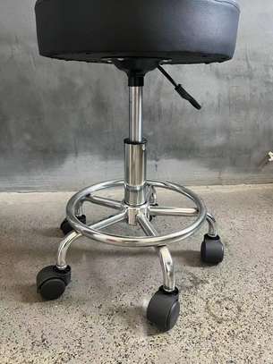 Barstool; Black Adjustable Barstool in Ogembo image 6