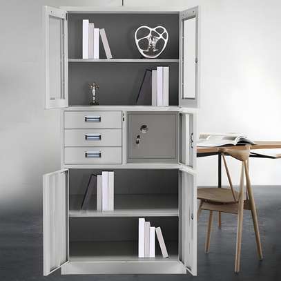 Office Cabinets;2-Door Metal Cabinet with Safe In Nyakoe image 4