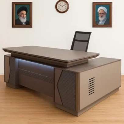 2400mm CEO Executive Office Desk image 6