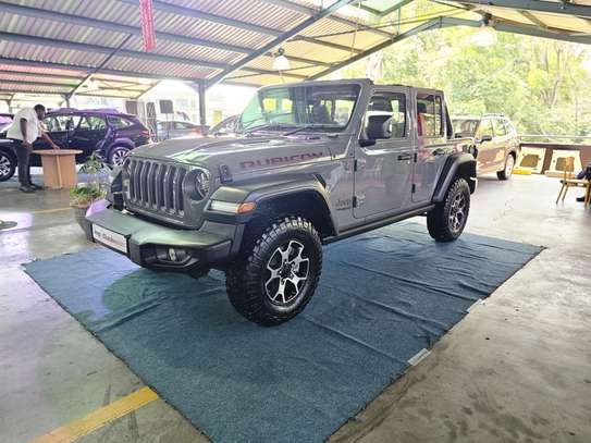 Jeep wrangler Rubicon Gray 2023 model image 2