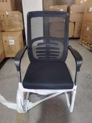 Mesh Black Conference Chair image 10
