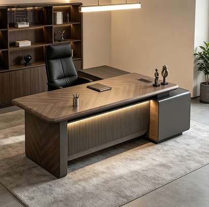 Office desk;1800MM CEO Executive Office Desk image 3