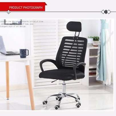 Nilan Mesh Headrest Swivel Office Chair image 5