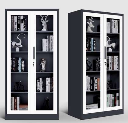 2-Door Glass Front Filing Cabinet image 4