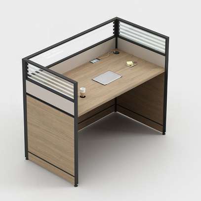 Workstations: Corporate Modular Work Area for Six image 4