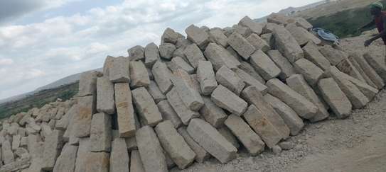 Quarry Hand cut / Machine cut stones  & Ballast image 10