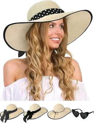 Wide brim summer hat image 2