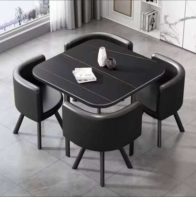 4 Seater Modern Dining Set image 2