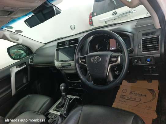 Toyota Prado Spacious SUV White Reliable image 2