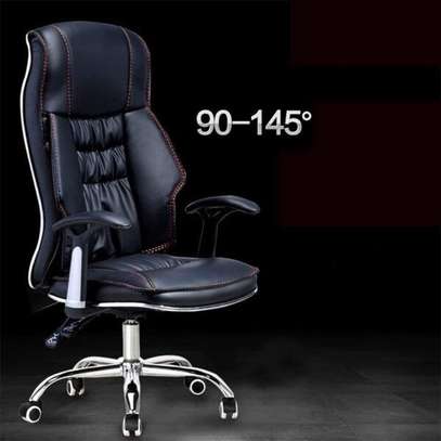 Office Chair; Generic Orthopedic Reclining Office Chair image 5