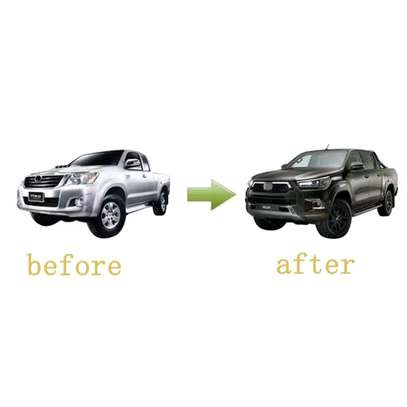 Ford Ranger T6  2008 body facelift to raptor 2020 image 3