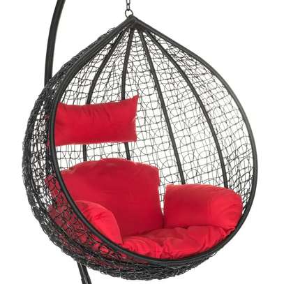 Outdoor Swing: Hanging Outdoor Hammock Swing In Magena image 2