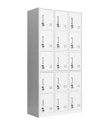 15 Locker Staff Office Cabinet image 6