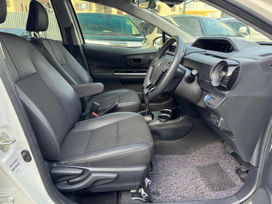 Make Toyota model Aqua white color fully loaded 2019 model. image 4