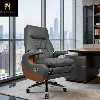 High-End Executive Swivel Office Chair image 2