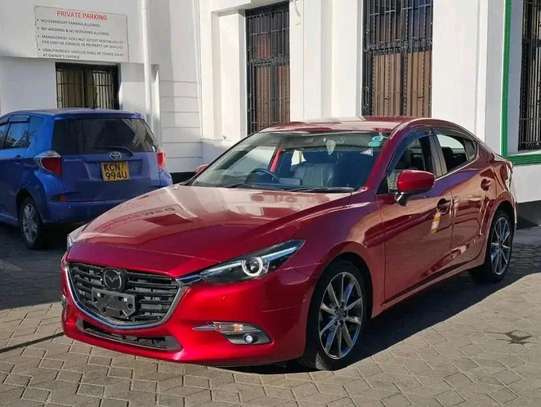 Mazda Axela sedan redwine image 10