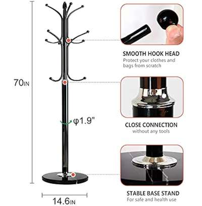 Metallic Home Office Coat Hanger image 6