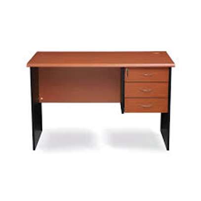 1.4 M Iported Wooden 3 Drawer Economic Desk image 11