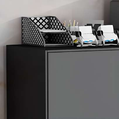 Storage Cabinets: 2-Door Wood Made Storage Credenza image 5