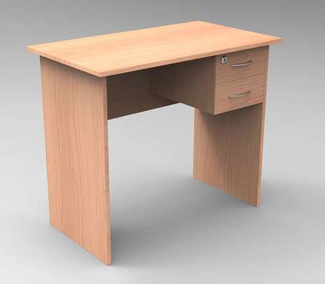 Wooden 1m Office Stuff Desk image 4