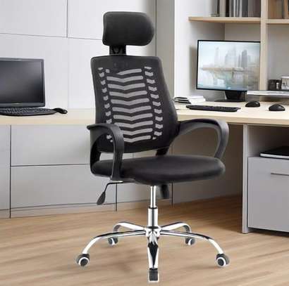 Office Chair; Black Office Chair in Ogembo image 5