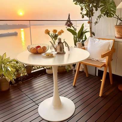 Dining Table :Round  Maple Dining Table image 4