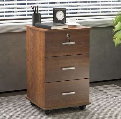 3-Drawer Office Pedestal Cabinet image 4