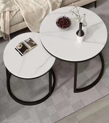 Coffee Table:Pair of Marble Tables In Riosiri image 5