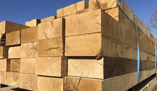 Oak structural beams long 7 , 8 and 9 feet maximum length.. image 6