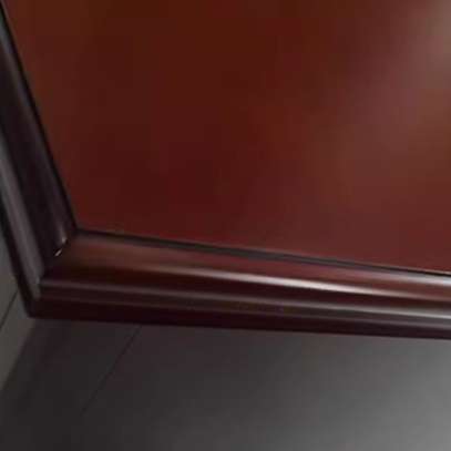 Office Desks: Executive Mahogany Home Office Desk 1600mm image 2