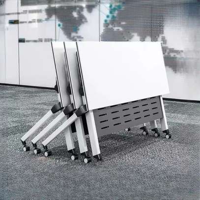 Office Tables: Easy Setup Foldable Table image 2