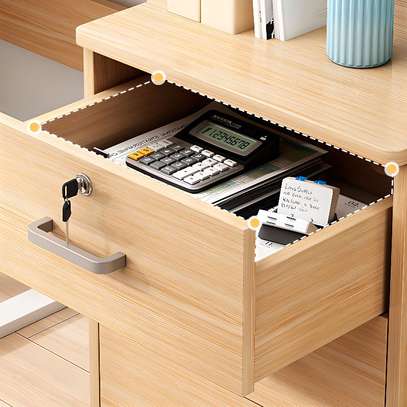 Cabinets: Casual Composite Wood Free Standing Cabinet image 4