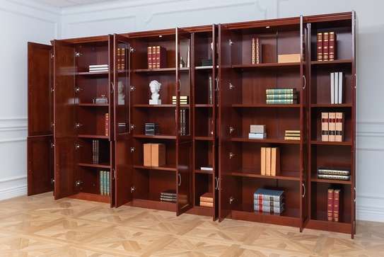 3-Door Wooden Office Cabinet image 8