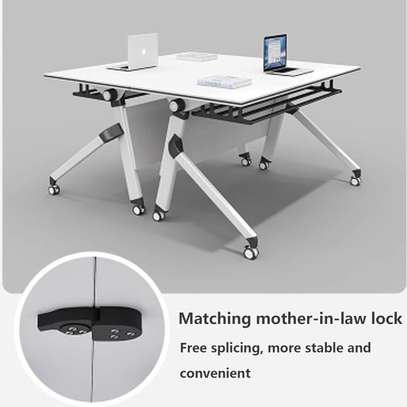 Office Table: Foldable  Study Training Office Table image 4