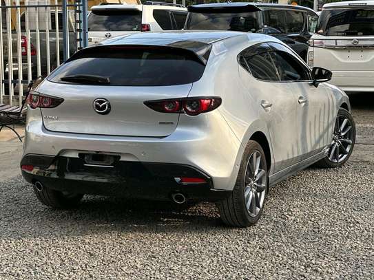 Mazda 3 Silver color fully loaded 2019 model. image 4