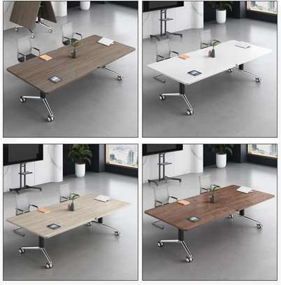 Mobile Folding Conference Room Table image 2