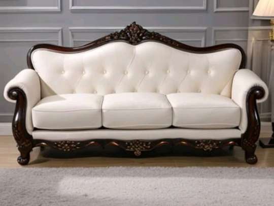 Seven seater antique sofa sets image 3